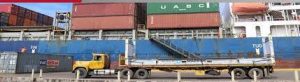 Más de 6 mil TM de mercancía fueron descargadas en el Puerto de Guanta