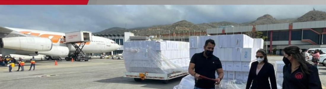 Llegaron a Venezuela 16.93 toneladas de insumos médicos provenientes de China