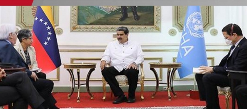 Presidente Maduro recibe a coordinador de la ONU sobre Asuntos Humanitarios