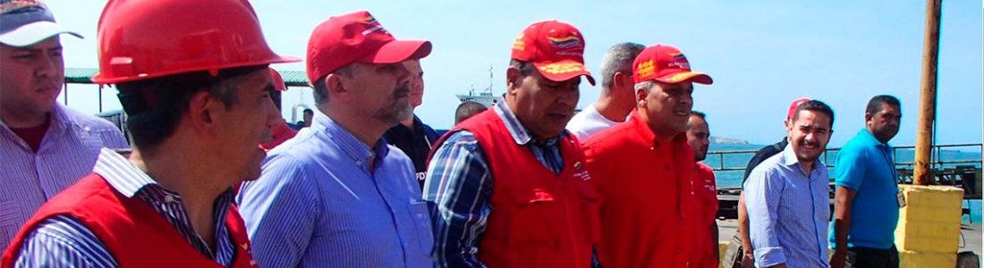 Ministro Molina y Presidente de Bolipuertos inspeccionan Puertos del estado Anzoátegui