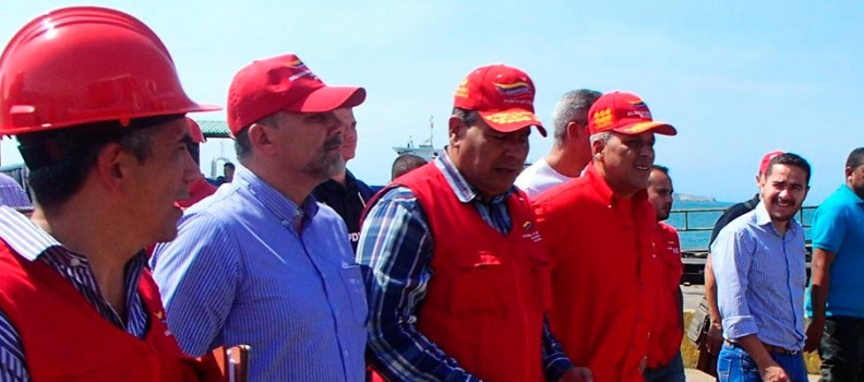 Ministro Molina y Presidente de Bolipuertos inspeccionan Puertos del estado Anzoátegui